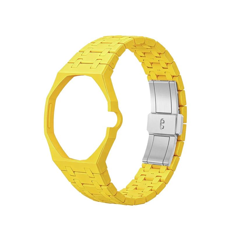 Pulsera de cerámica amarilla