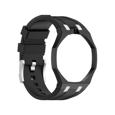 Bracelet en silicone noir