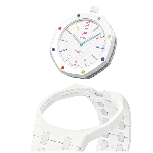White bioceramic band