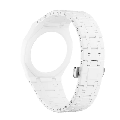 Bracelet en céramique blanche