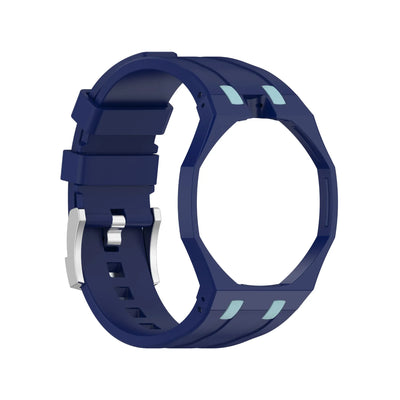 Bracelet en silicone bleu