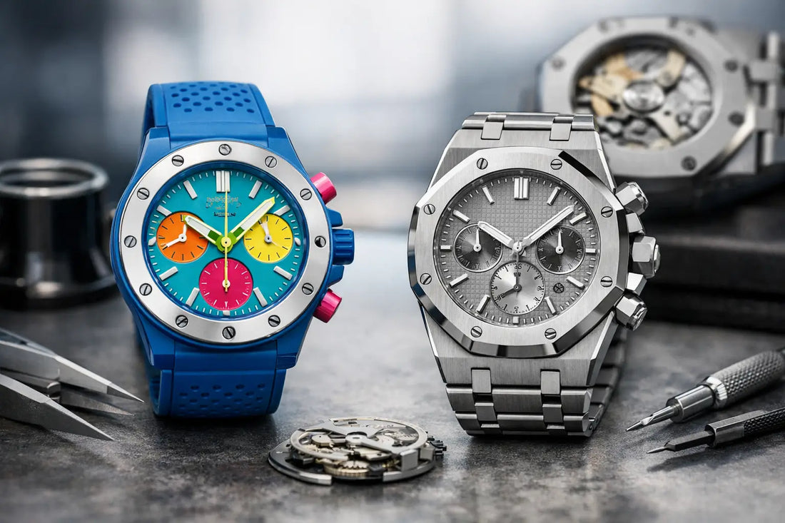 Swatch AP Royal Pop Conversion Explained