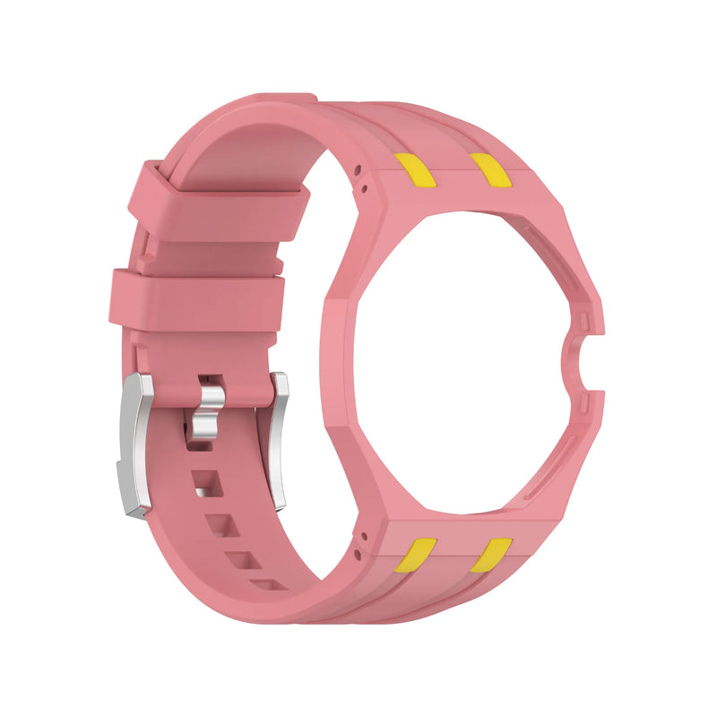 Bracelet en silicone rose