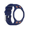 Bleu O. bracelet en silicone