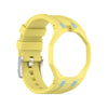 Gelbes Silikonarmband