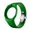 Bracelet en céramique verte foncé