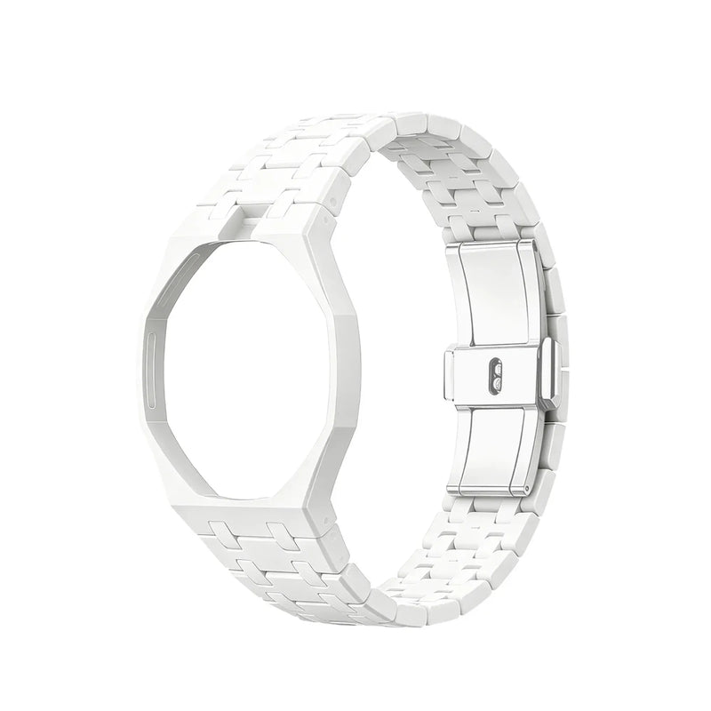 Bracelet en céramique blanche