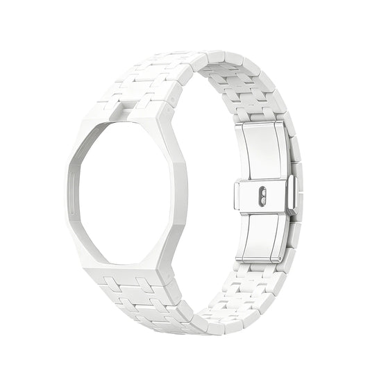 White bioceramic band