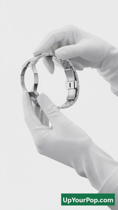 Bracelet en acier inoxydable couronne à 12 heures