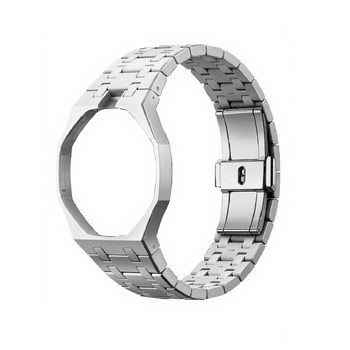 Bracelet en acier inoxydable couronne à 12 heures
