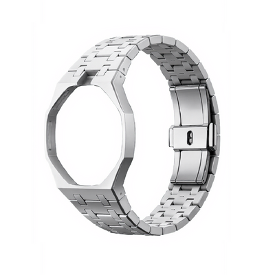 Bracelet en acier inoxydable couronne à 12 heures